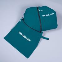 Two Bare Feet Kids Weatherproof Packable Changing Robe & Travel Bag - Sea Green / Black Extra Image 4 Preview